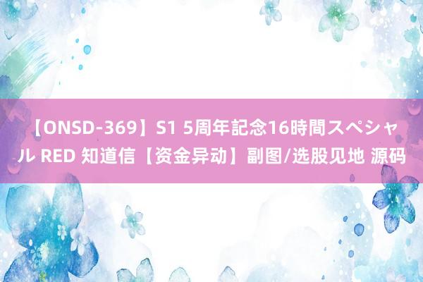 【ONSD-369】S1 5周年記念16時間スペシャル RED 知道信【资金异动】副图/选股见地 源码