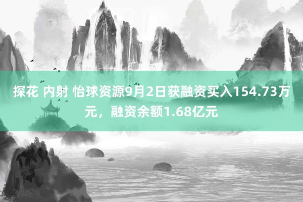 探花 内射 怡球资源9月2日获融资买入154.73万元，融资余额1.68亿元